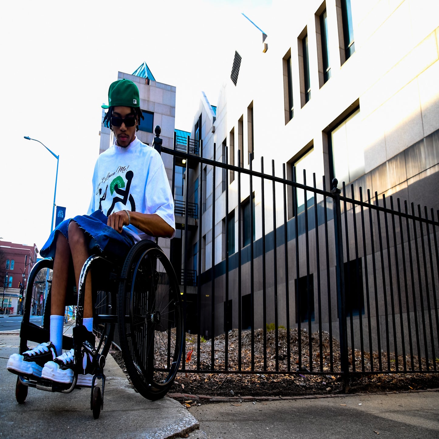 Green Boxy "Lifestyle" T Shirt